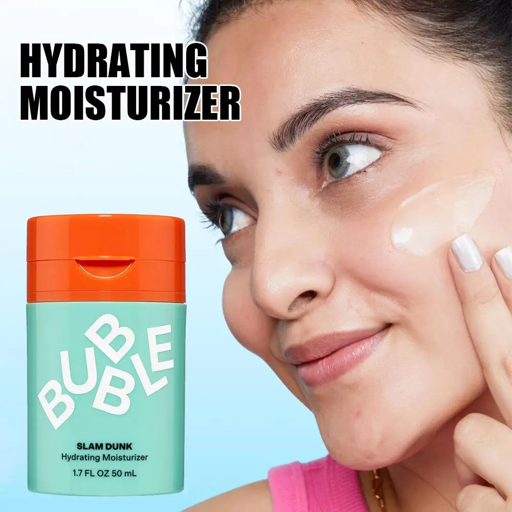 Bubble Skin Niacinamide Oil-Control Moisturizer Lightweight Smooth Nourishing Face for Normal Dry Skin Bubble Skin Moisturizer