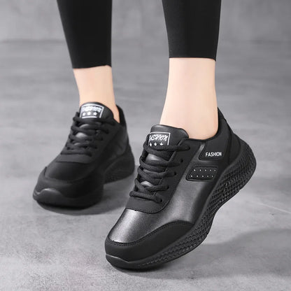 New 2024 Autumn Casual Shoes for Women Comfort Platform Sneakers Women Thick Sole Lacing Running Shoes Loafers Zapatos De Mujer