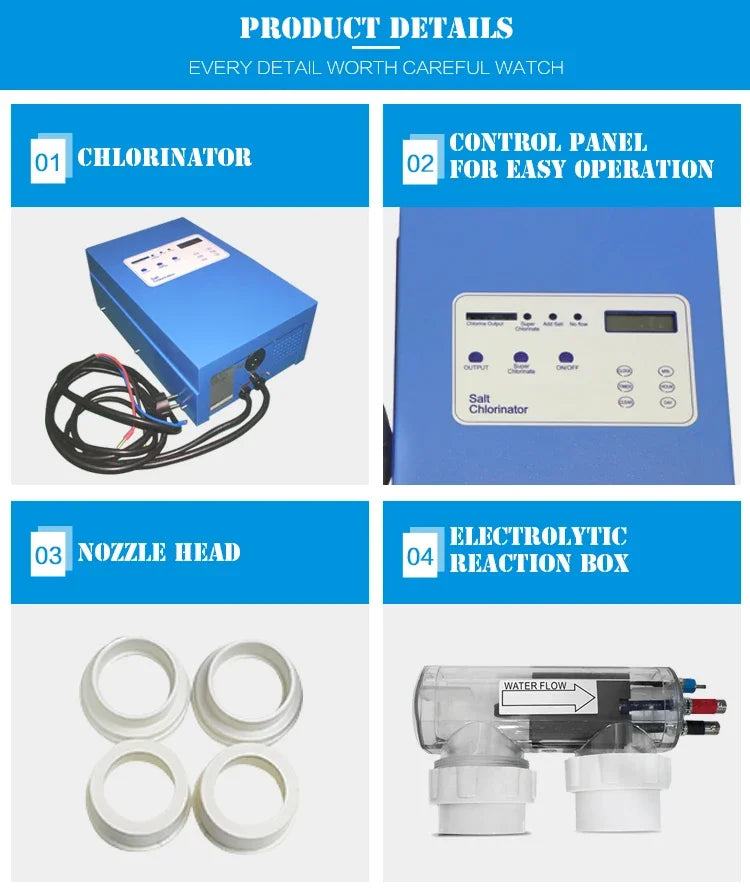 Swimming Pool SterilizerHealth And Well-being Swimming Pool Salt Water Chlorinator