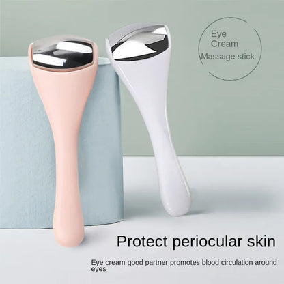 Alloy Head Small Ball Eye Cream Face Cream Importer Massage Mini Ice Roller Skin Beauty Massage Roller Introducer Facial Care To