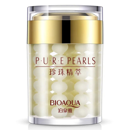 BIOAQUA Pure Pearl Face Cream Moisturizing Anti-aging Anti-wrinkle Skin Firming skincare Facial Cream Beauty Health Skin Care