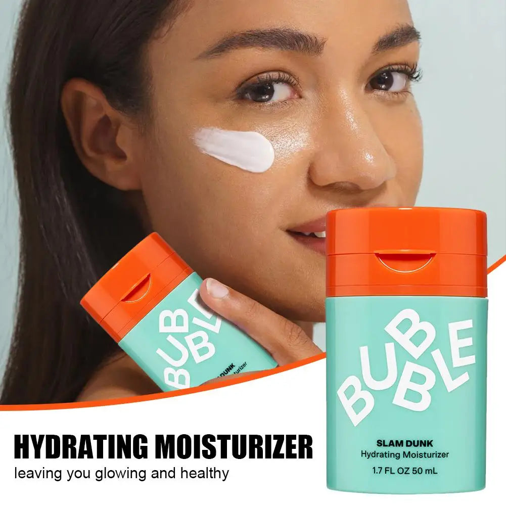 Bubble Skin Niacinamide Oil-Control Moisturizer Lightweight Smooth Nourishing Face for Normal Dry Skin Bubble Skin Moisturizer
