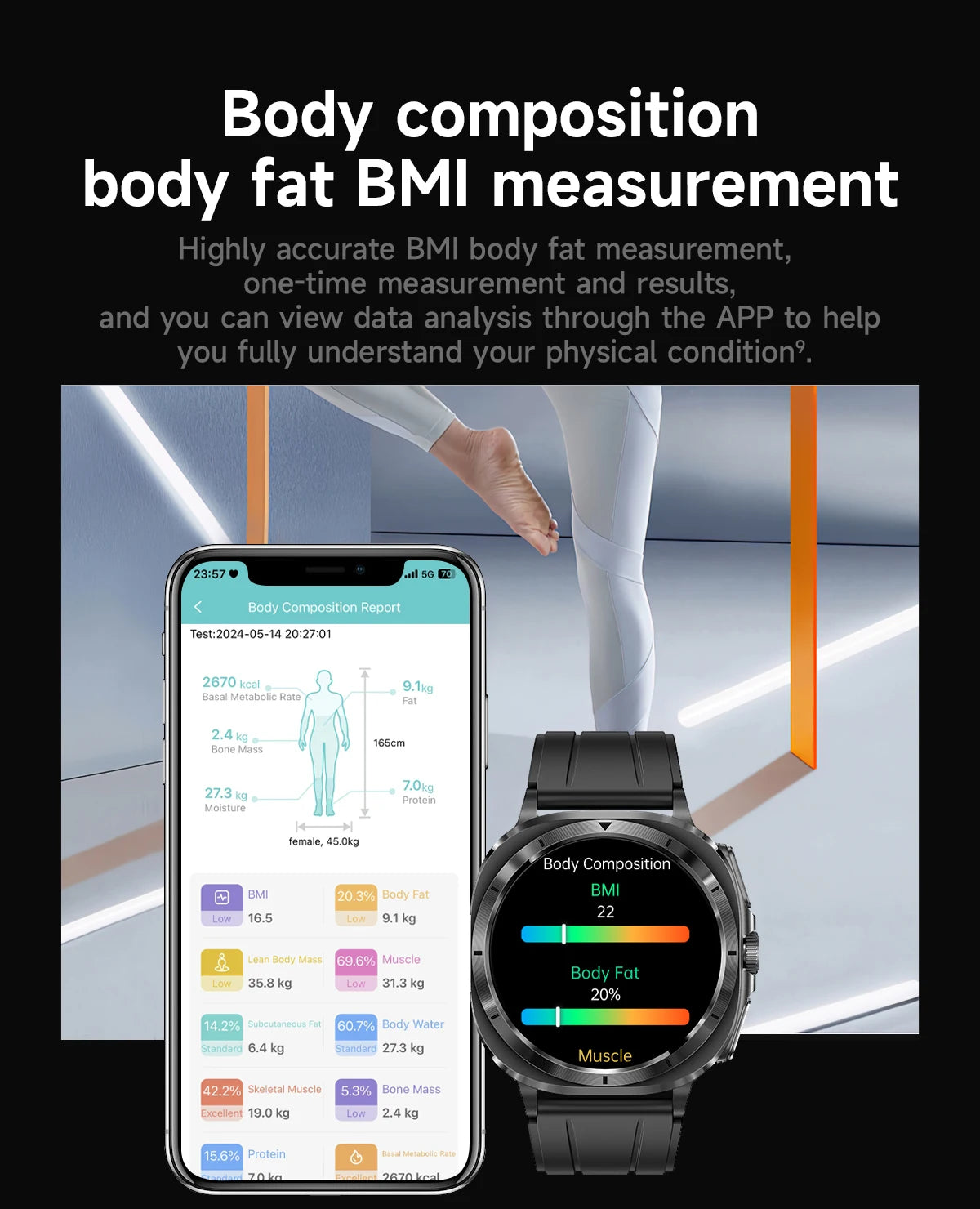 2025 NEW Health monitoring ECG+PPG Smart Watch Uric Acid Blood fat Blood Pressure High Precision Analysis Smart Watch Voice call