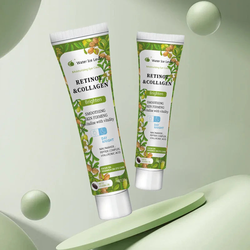 Peptide Complex Eye Cream with Retinol & Collagen - Deep Hydration, Smoothing & Firming, Winter Recovery Care, All Skin Types
