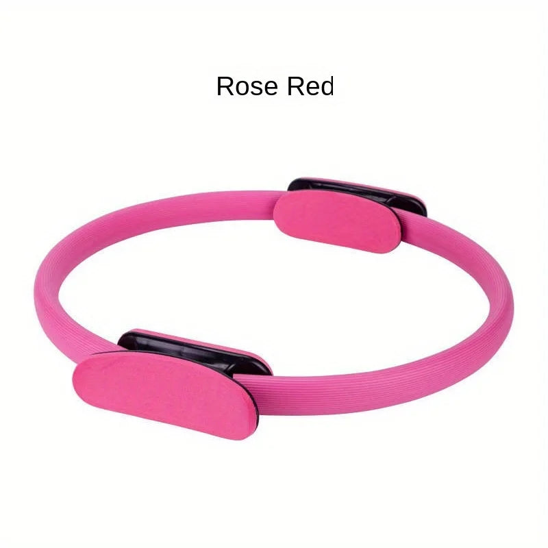[Fitness Ring] Monochrome Fitness Ring | Yoga Pilates Ring for Home Exercise, Resistance Elastic Gym Workout, Body Stretch Ring