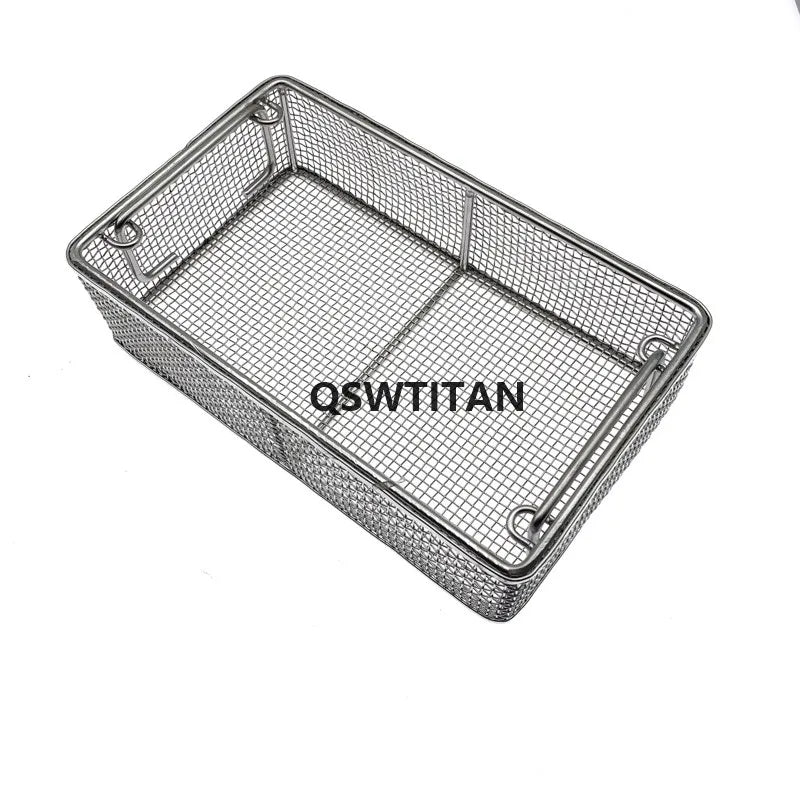 Sterilizing Basket Sterilization Box Stainless Steel Disinfection Net Surgical Operating Instrument Autoclave