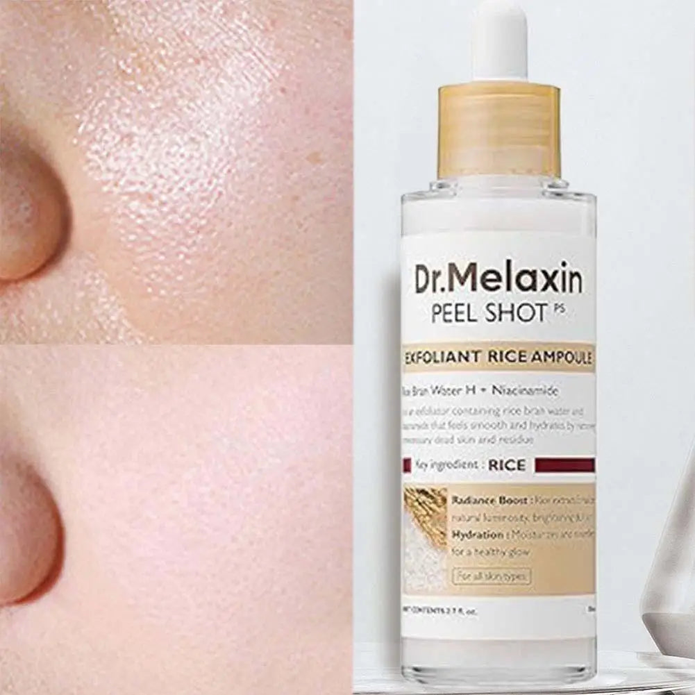 Exfoliating Toner, Natural Rice Extract, Gentle Hydration, Black Rice Ampoule 80ml Deep Skincare Solution