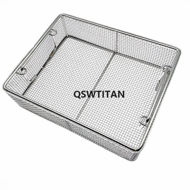 Sterilizing Basket Sterilization Box Stainless Steel Disinfection Net Surgical Operating Instrument Autoclave