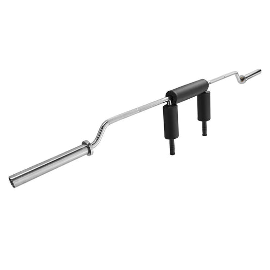 Safety Squat Bar, 700 LBS Fitness Squat Bar, Safety Squat Bar Attachment with Shoulder and Arm Pads, 28mm Diameter Weight Bar, I