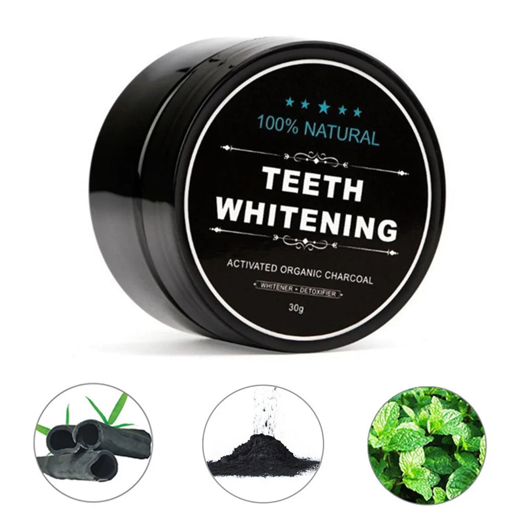 Teeth Whitening Oral Care Wood Natural Activated Charcoal Remove Tartar and Freshen Breath