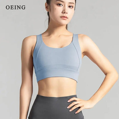 Women Sports Bra Push Up Underwear Fitness Yoga Tank Crop Top Bras Athletic Vest Female Gym Shirt Sport Running Sportswear