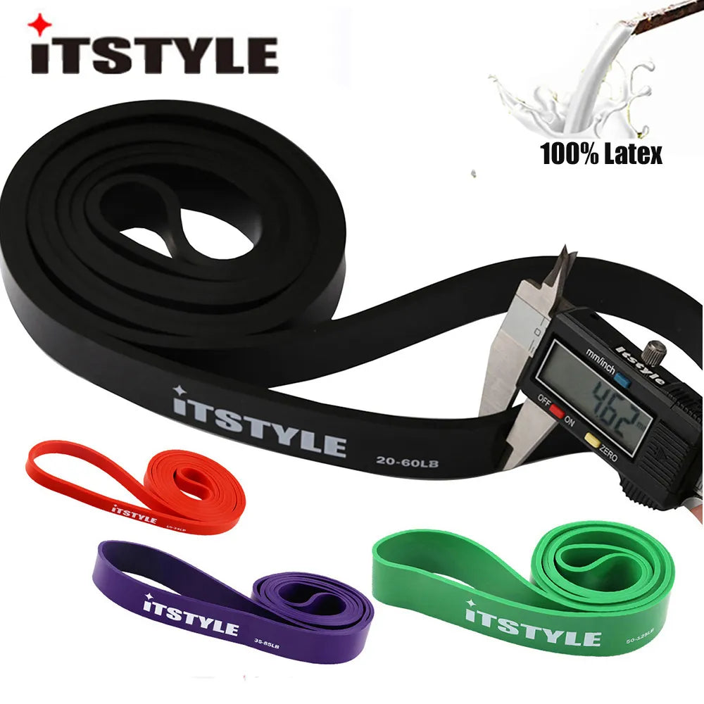 Resistance Bands for Fitness Power rubber Expander, gym training workout,Yoga elastic pull up,Natural Latex 41"