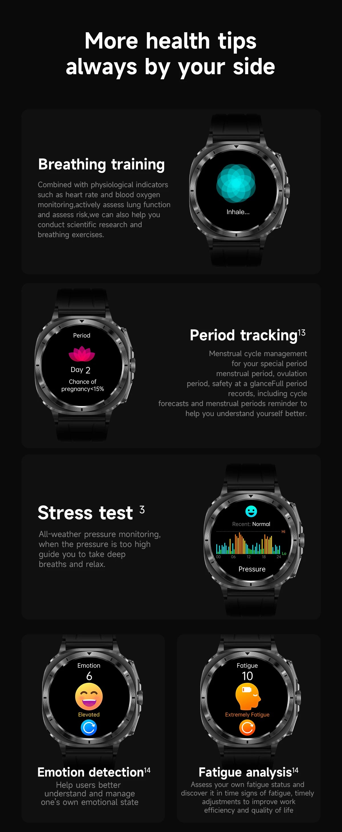 2025 NEW Health monitoring ECG+PPG Smart Watch Uric Acid Blood fat Blood Pressure High Precision Analysis Smart Watch Voice call