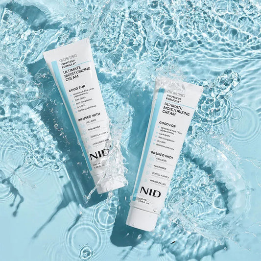 NIDA Daily Moisturizing Cream Ultimate Whitening Repair Redness Essence Anti-Aging Repairing Calming Pore Moisturizer Skin Care