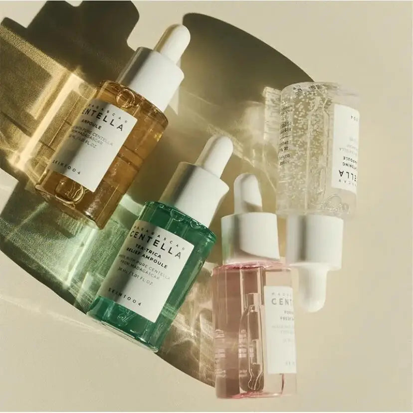 Korea Skin1004 Angel Skin Care Centella Asiatica Four-color Repair Essence Ampoule Facial Hydrating Moisturizing Skin Essence