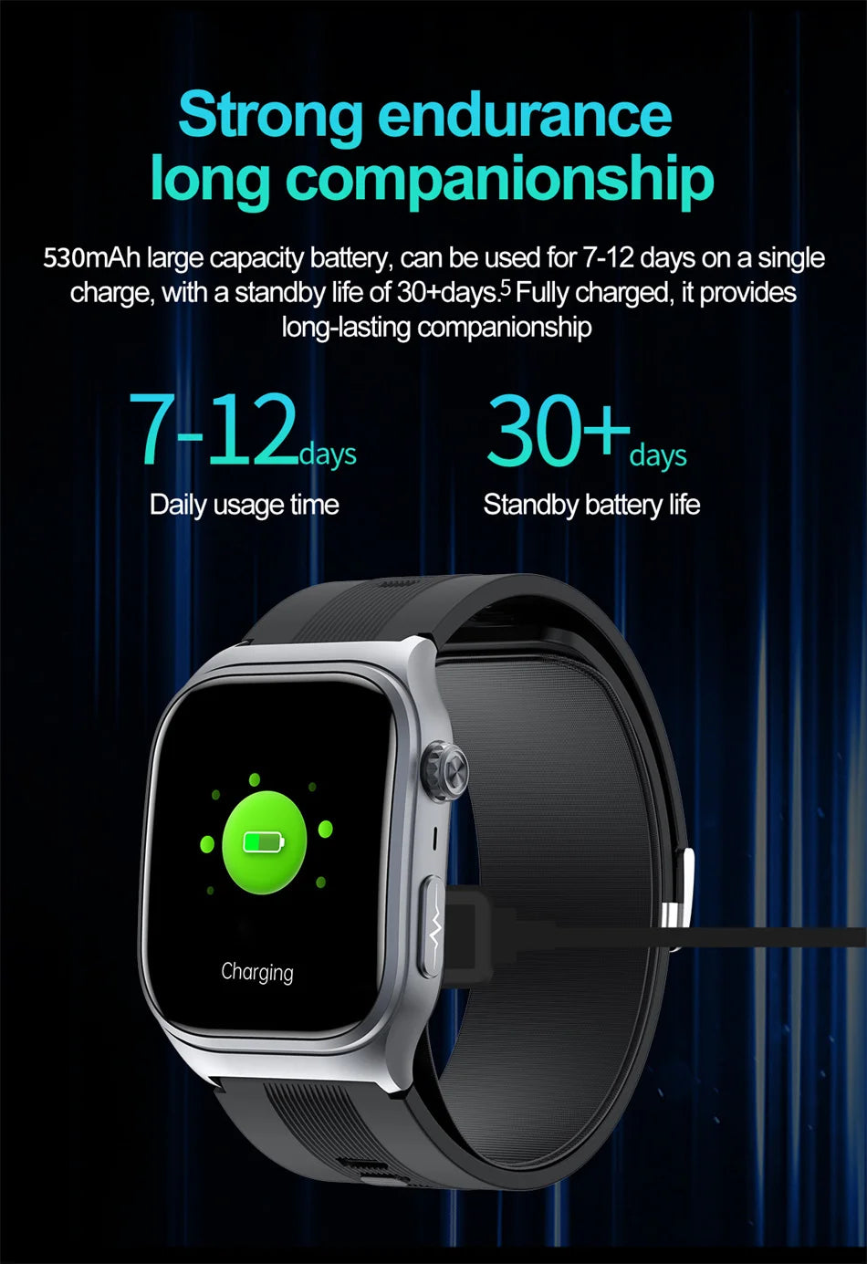 2025 New Health Monitor Smart Watch Blood Pressure Lipid Uric Acid ECG NFC Body Temperature Bluetooth Call Health Smartwatch