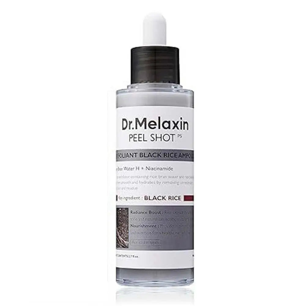 Exfoliating Toner, Natural Rice Extract, Gentle Hydration, Black Rice Ampoule 80ml Deep Skincare Solution