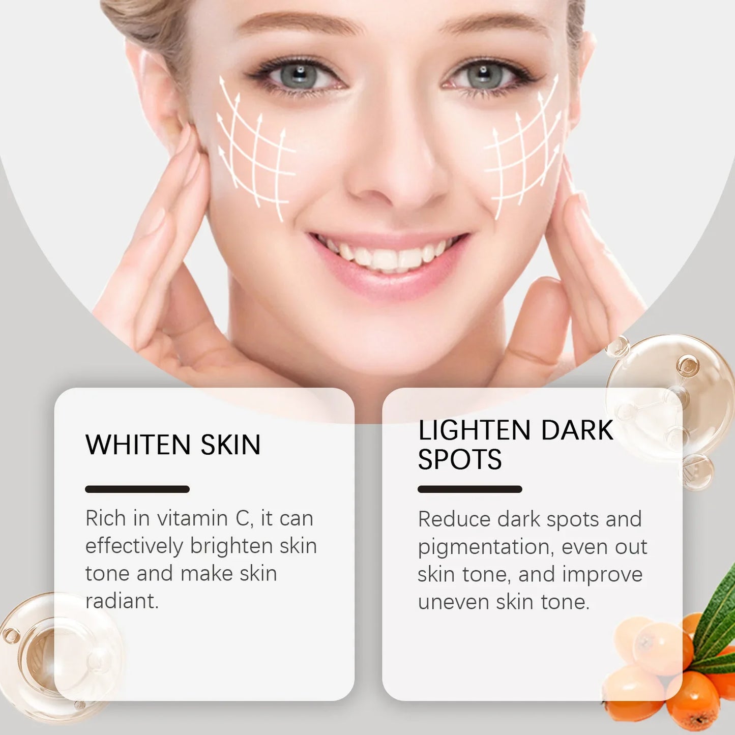 Niacinamide Face Cream Fade Dark Spot Lightening Melasma Even Skin Tone Shrink Pore Brightening Moisturizing Skin Care Cream