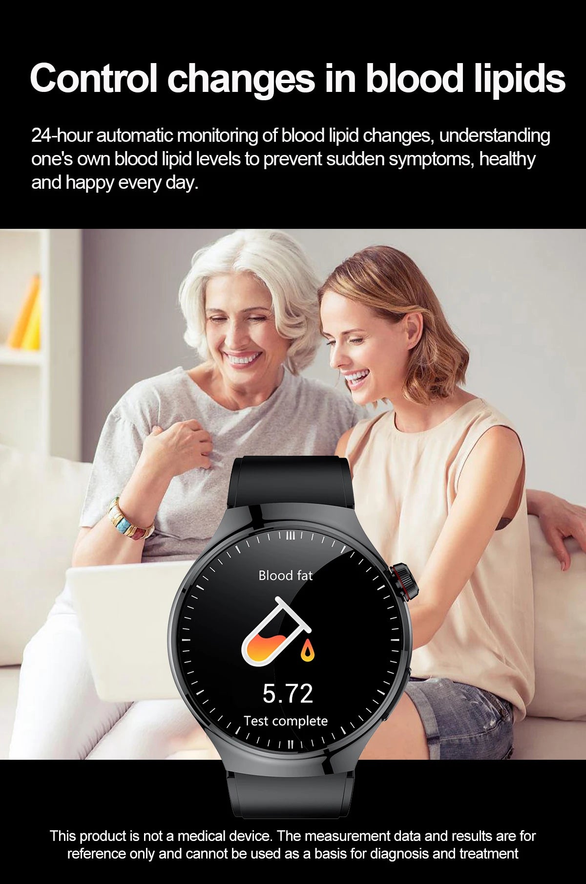 2025 New For Huawei Health Micro examination SmartWatch ECG+PPG Uric acid Blood lipid Bluetooth call Organ monitoring smartwatch