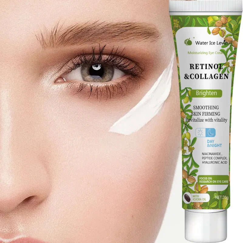 Peptide Complex Eye Cream with Retinol & Collagen - Deep Hydration, Smoothing & Firming, Winter Recovery Care, All Skin Types