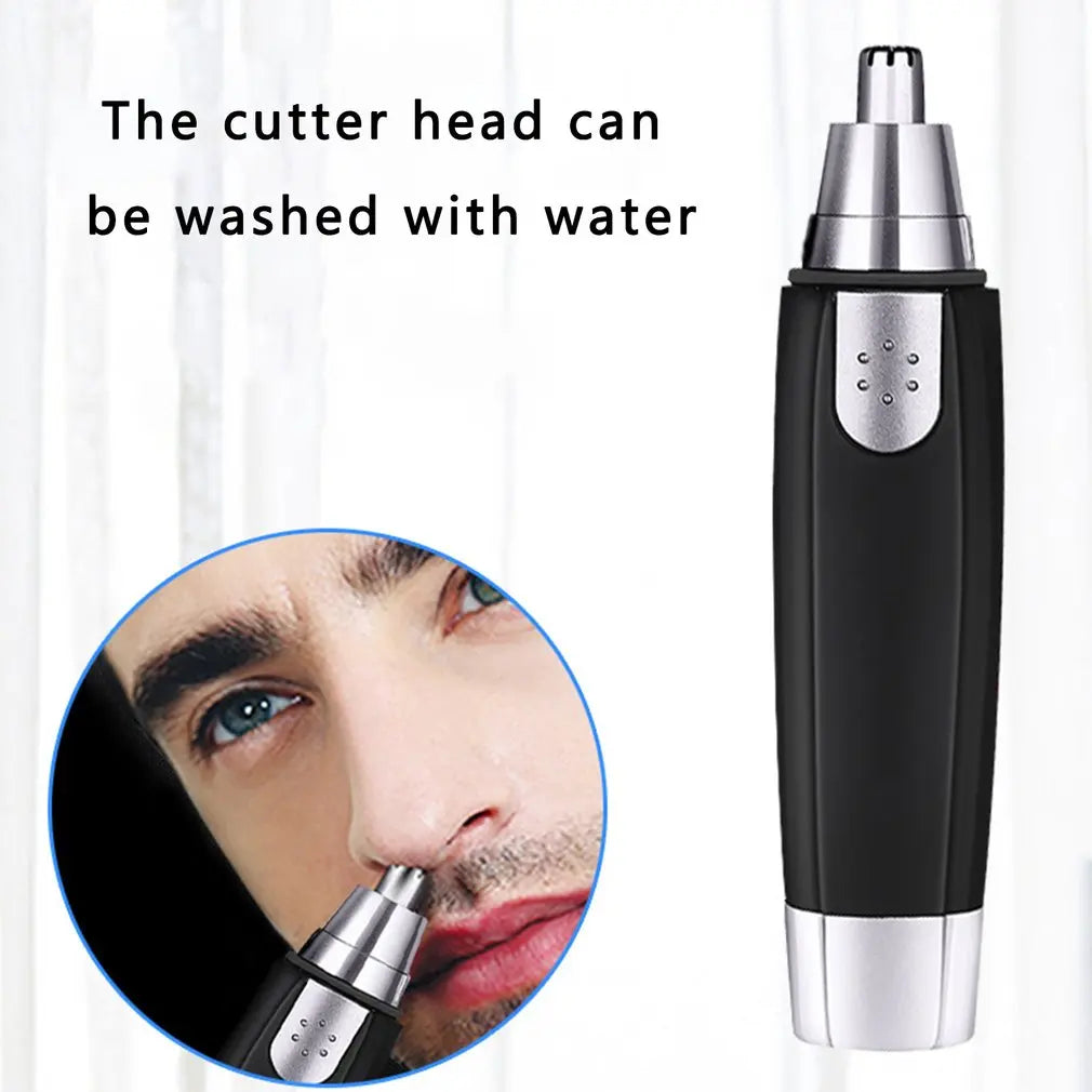 Portable Mini Nose Hair Trimmer Shaver Clipper Ear Nose Beard Eyebrow Trimmer For Woman Men Hair Removal Painless Safety Razor