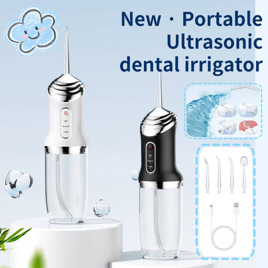 Tooth Water Flosser, Oral Rinser,Portable Wireless Oral Rinser,USB Charging,Suitable for Home Travel,Daily Teeth Care for