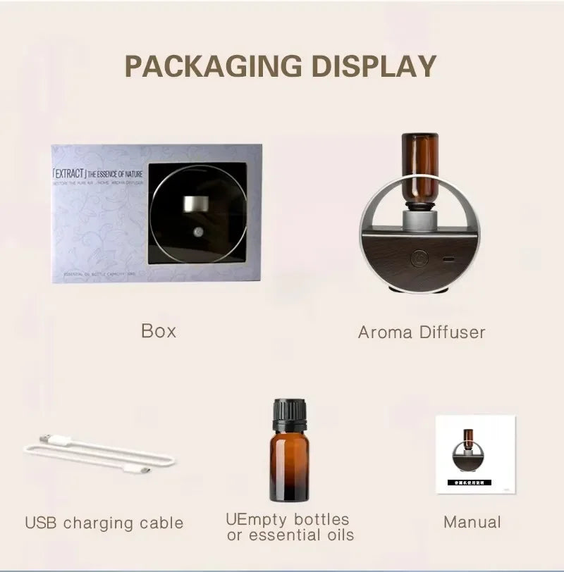 Air Purifier Aromatherapy Room Aroma Diffusers Essential Oil Diffuser Air Fresher Sensor Intelligence Scent Machine