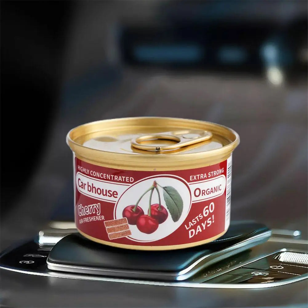 Car Aromatherapy Wooden Block Canned Automobile Air Freshener Long-Lasting Fragrance For Auto Home Closet Car Fragrance Paste
