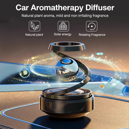 NEW Car Aromatherapy Solar Energy Fragrance Ornaments High-grade Car Perfume Deodorant Diffuser Interiors Accessories