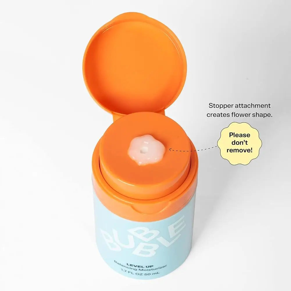 Bubble Skin Niacinamide Oil-Control Moisturizer Lightweight Smooth Nourishing Face for Normal Dry Skin Bubble Skin Moisturizer