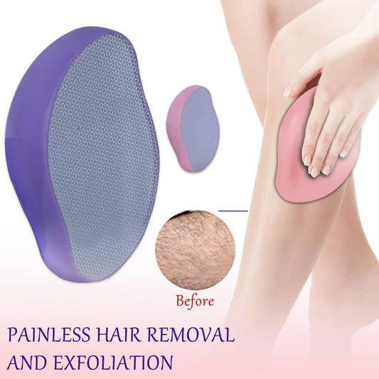 Painless Epilator Men Women Crystal Physical Hair Removal Eraser Safe Easy Cleaning Body Care Depilation Hair Removal Tool