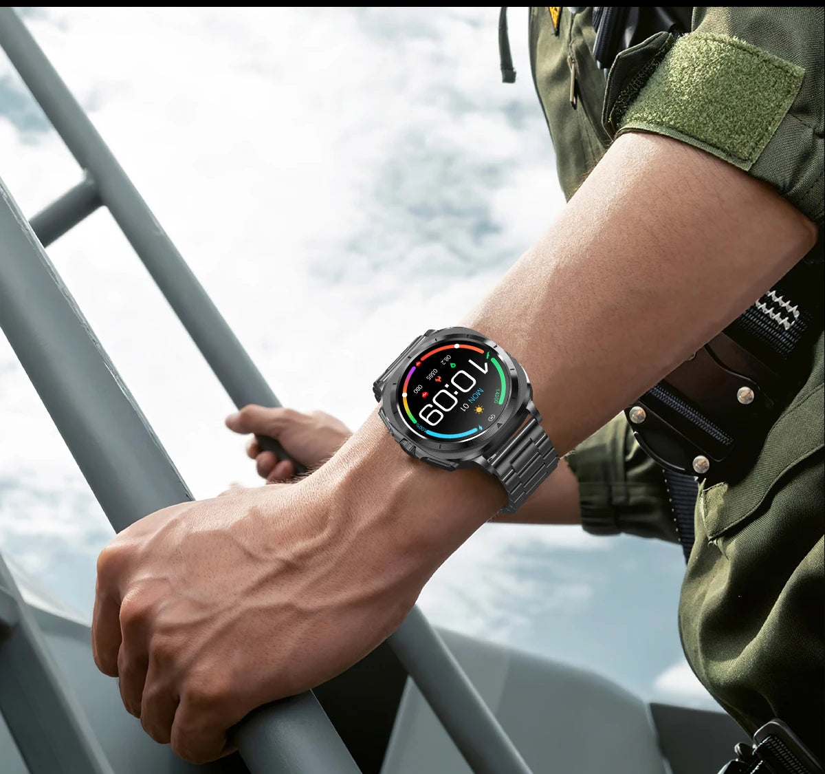 2025 NEW Health monitoring ECG+PPG Smart Watch Uric Acid Blood fat Blood Pressure High Precision Analysis Smart Watch Voice call