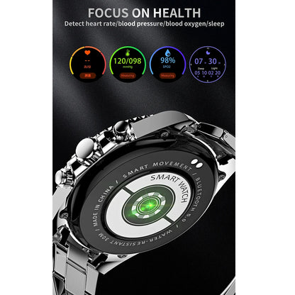 Smart Watch Blue Tooth Call Message Display DIY Wallpaper Heartrate Blood Pressure Sports Smartwatch Women Men Waterproof Music