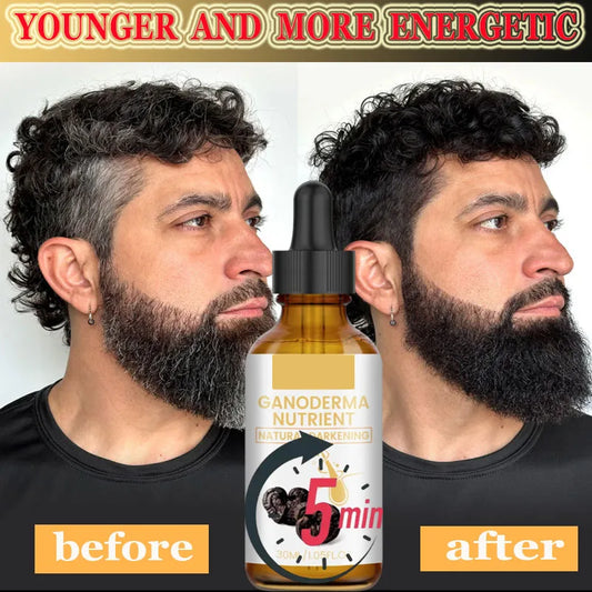 Natural Anti Gray Hair Serum | Nourishing Hair Care Remedy - Repair White & Darkening Hair