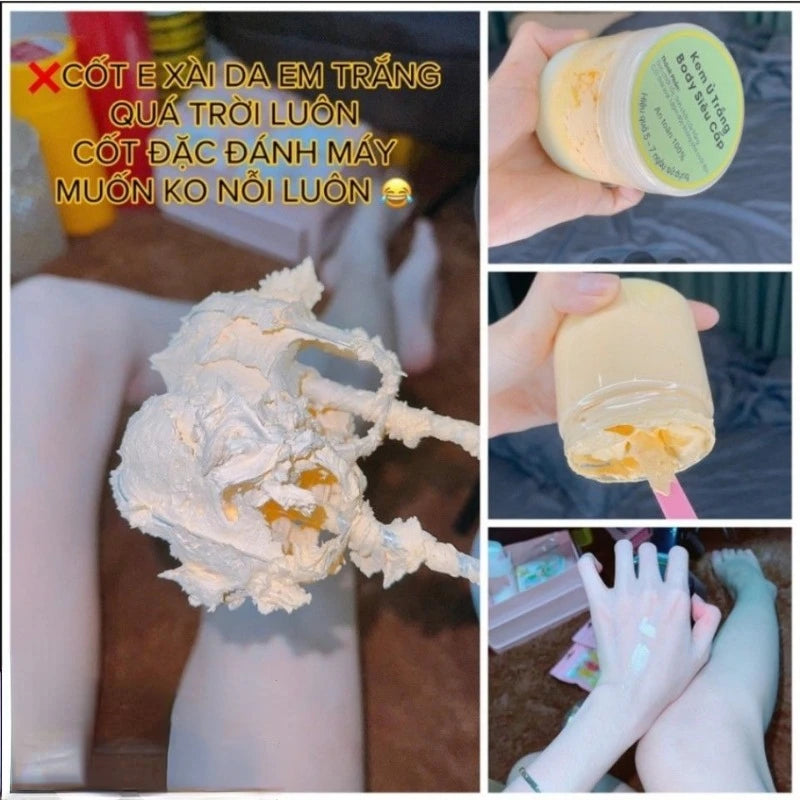 200g Kem Trộn Cốt Thái Siêu Trắng Da ( Tặng Kèm Chai Kích Trắng Khử Thâm) Body Skin Care