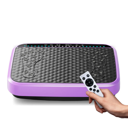 Vibration Plate Exercise Machine, Whole Body Fitness Platform for Lymphatic Drainage, Vibrating Shaker Board with 120 Speed Leve