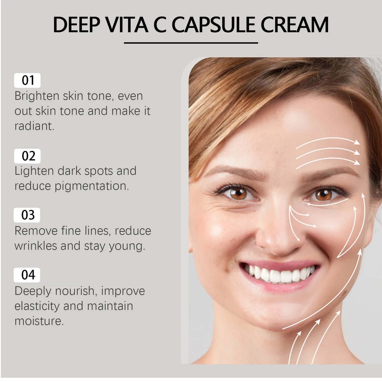 Niacinamide Face Cream Fade Dark Spot Lightening Melasma Even Skin Tone Shrink Pore Brightening Moisturizing Skin Care Cream