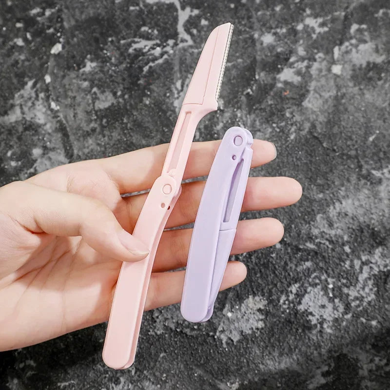 1/3/10pcs Eyebrow Trimmer Set Makeup Tools Safe Eye Brow Razor Face Body Hair Removal Shaver Blades Woman Eyebrows Shaping Knife