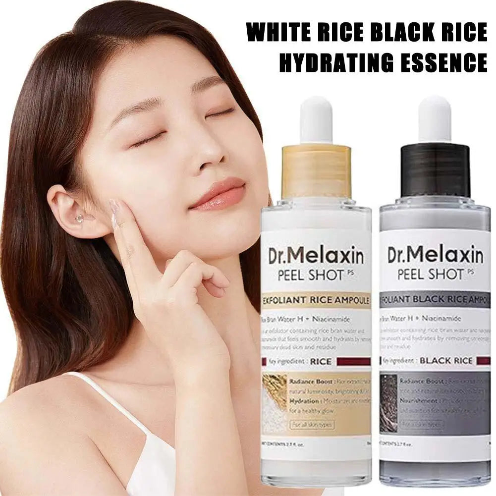 Exfoliating Toner, Natural Rice Extract, Gentle Hydration, Black Rice Ampoule 80ml Deep Skincare Solution