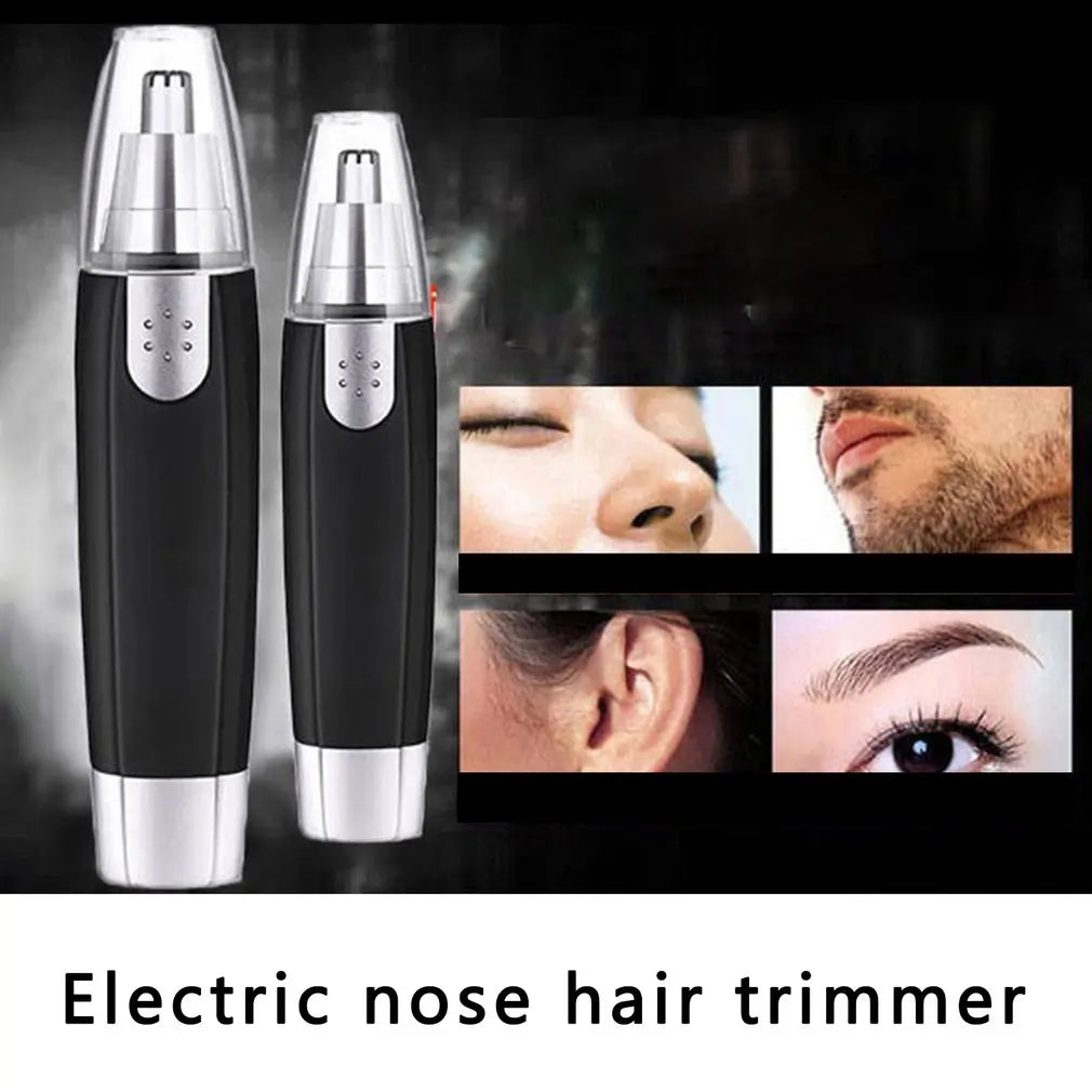 Portable Mini Nose Hair Trimmer Shaver Clipper Ear Nose Beard Eyebrow Trimmer For Woman Men Hair Removal Painless Safety Razor