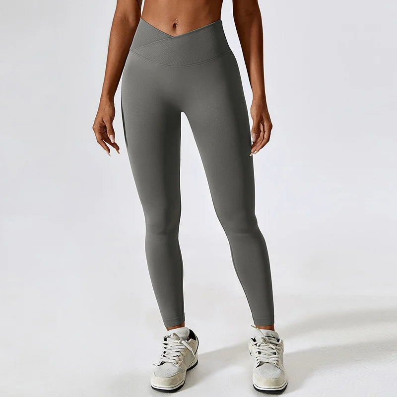 Sport Pants Tights Seamless Fitness Leggings Women Clothing High Waist Scrunch Butt Gym Legging Push Up Yoga Pants Active Wear