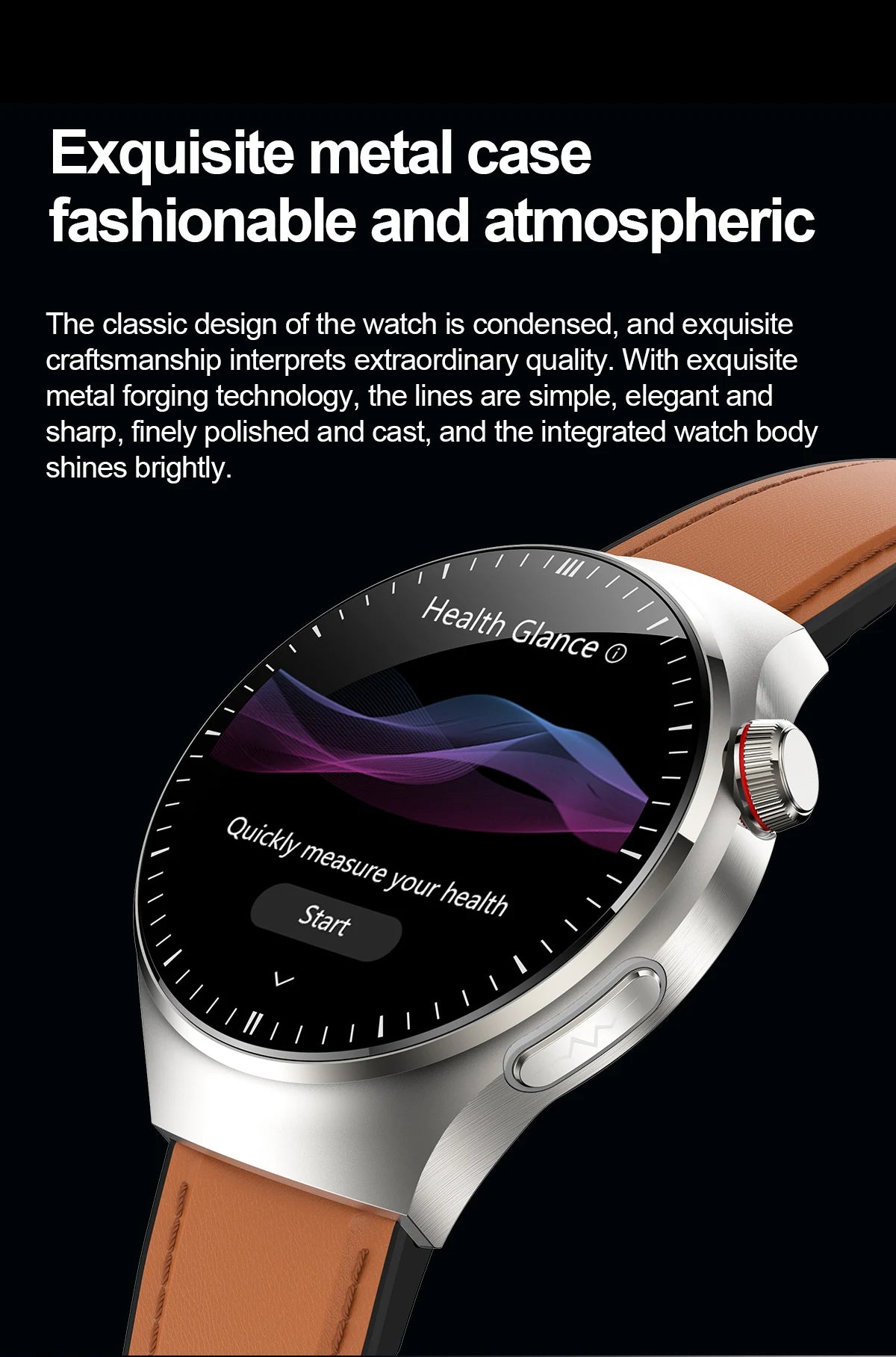 2025 New For Huawei Health Micro examination SmartWatch ECG+PPG Uric acid Blood lipid Bluetooth call Organ monitoring smartwatch