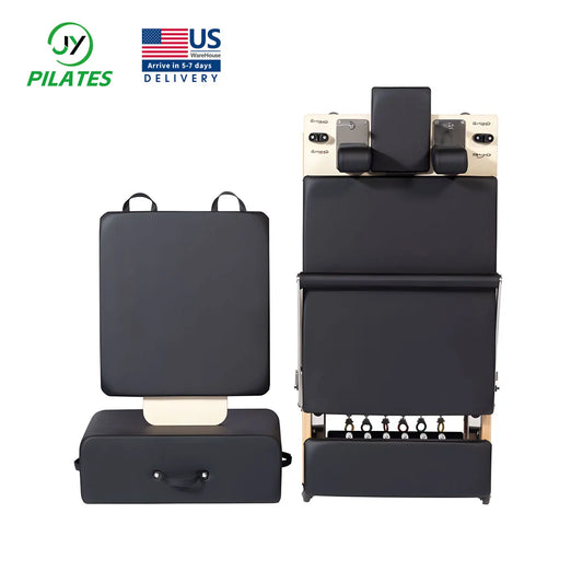 High Quality Home Folding Pilates Reformer Factory Direct Hot Sale Folding Pilates Reformer Fitness Gym Folding Pilates Reformer