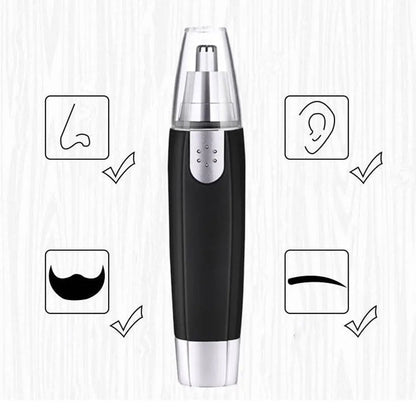 Portable Mini Nose Hair Trimmer Shaver Clipper Ear Nose Beard Eyebrow Trimmer For Woman Men Hair Removal Painless Safety Razor