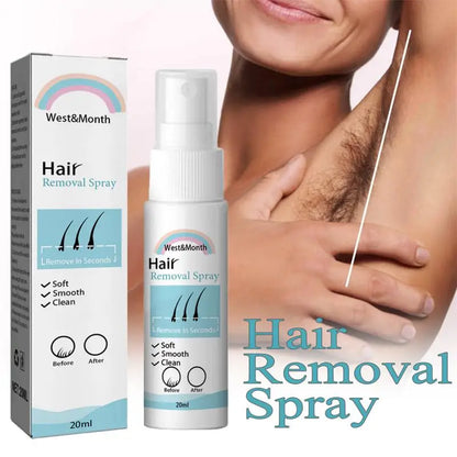 Permanent Hair Removal Spray Painless Armpit Leg Arm Hair Remover Hair Growth Inhibitor Nourishing Repairing Body Care Men Women