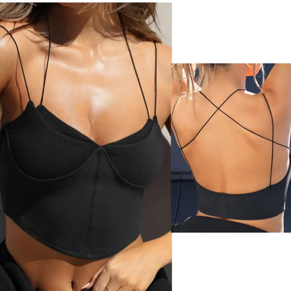 2023 Soft Stretchy Fabric Single Strap Yoga Underwear Curved Hem Fitness Top Quick Dry Light Support Pilates Sport Bra