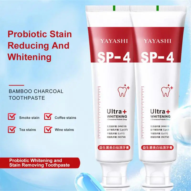 1~5PCS 120g Sp-4 Probiotic Whitening Shark Toothpaste Teeth Breath Plaque Whitening Oral Toothpaste Care Toothpaste Prevents