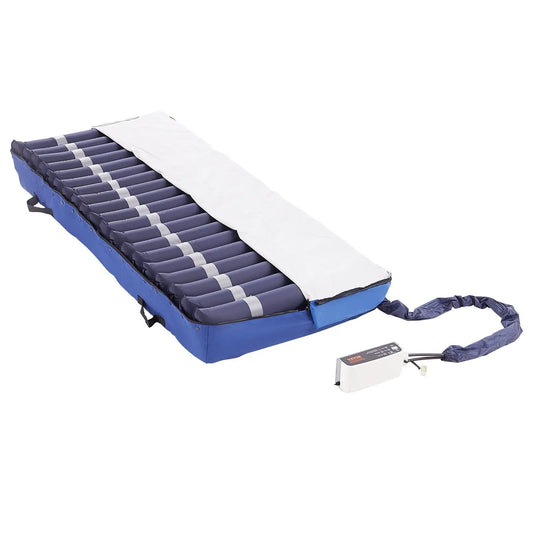 Dual-Layer Hospital Beds Quiet Electric Pump 450LBS Alternating Air Pressure Mattress B-C Pressure Modes for Bed Sores