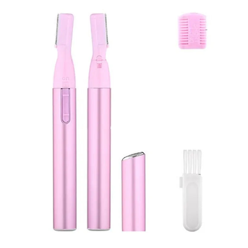 Portable Mini Electric Eyebrow Trimming Hair Remover For Women Body Facial Shaver Hair Blade Razor Epilator USB Rechargable 2#