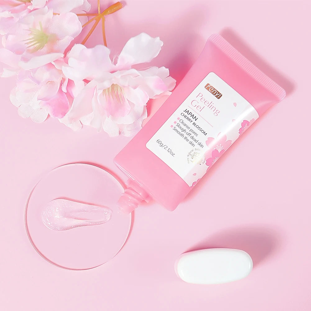 Face Deep Cleaning Exfoliating Gel Skin Care Whitening Moisturizer Repair Facial Scrub Skin Care 60g